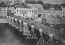 Die alte Rheinbrücke